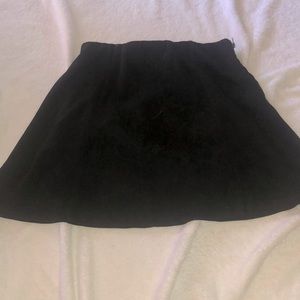 Black velvet brandy Melville skirt